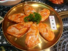 烤鸡翅-黑牛の場烤肉(摩天活力城店)