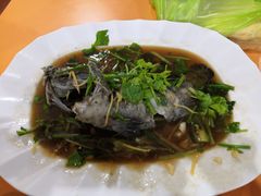 -班赞海鲜市场胖阿姨加工点