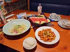 -二姐家三个拿手菜·北塘海鲜·大馅锅贴王(成林道店)
