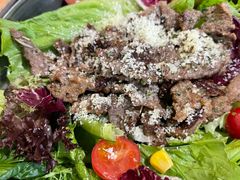 牛外脊沙拉-机器人火炉披萨