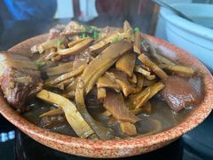 笋干烧肉-月敏农家乐(树山店)