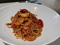 辣番茄培根鲜虾意面-Deer Park鹿园西餐(仁恒置地广场店)