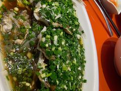 葱油大白花-陈先进鱼馆·地道农家菜(湖墅南路店)