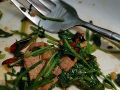 牛肉炒香菜-simply thai天泰(静安嘉里中心店)