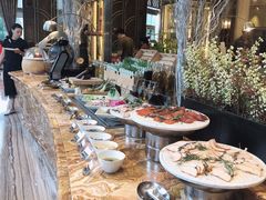 自助取餐区-万达瑞华酒店美食汇自助餐厅(楚河汉街店)