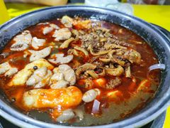 -老红桥炸灌肠牛肚锅烧烤(定福庄店)