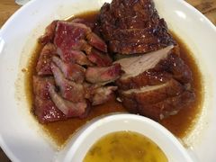 烧腊双拼之烧鸭和叉烧-霸道川面馆(张江店)