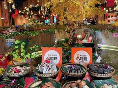 -老滇山寨•云南特色菜•地方菜•民族风情歌舞表演(金碧店)