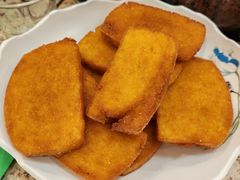 炸窝头片臭豆腐-厚味居炙子烤肉·清真(天桥南纬路店)