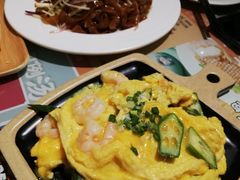 秋葵滑蛋虾仁-大头力茶餐厅(花都融创茂店)
