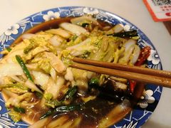 爆炒娃娃菜-七百岁羊肉馆(环球港店)
