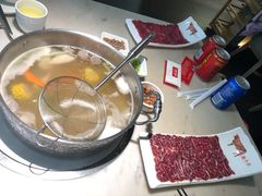 毽子肉-左庭右院鲜牛肉火锅(浦江欢乐颂店)
