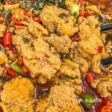 成都坠地道的自贡江湖菜‼️爆浆鱼蛋面好吃哭