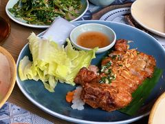 炭烧香茅猪扒三文治-CHINCHIN 青青·泰国料理(万象食家店)