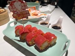 升级版墨鱼鲜虾红米肠-喜势点·糖沙翁手工茶点·本地人茶居(永庆坊店)