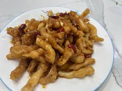 特色鱿鱼条-天伦海鲜·老味道·青岛菜(栈桥天主教堂店)