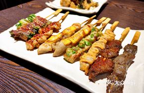 Scallion Sauce Chicken Skewers