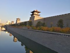 -城墙带状公园-大同古城墙广场停车场