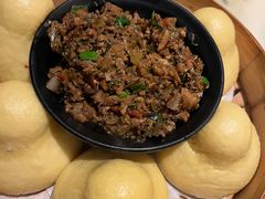 窝窝头配外婆菜-绿茶餐厅(昌平悦荟店)