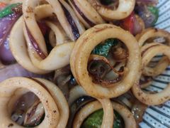 酱爆鱿鱼筒-桥东喜碧海鲜街(水东街店)