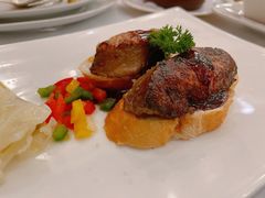 法式香煎鹅肝红酒-莫斯科餐厅