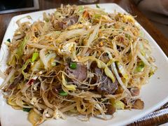 牛杂鸡蛋炒粉干-牛小隆牛肉面馆(四牌楼店)