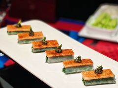 鱼子酱脆皮野菜松板肉-上海滩餐厅(BFC外滩金融中心店)