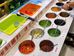 自助调料区-老板娘的烤肉店(港湾广场店)