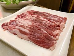 水爆手切精选羊腿肉-京门老爆三·铜锅涮肉 爆肚(望京店)