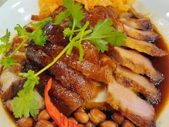 碳烧猪颈肉拼肥婆叉烧-食为先(中山七路店)