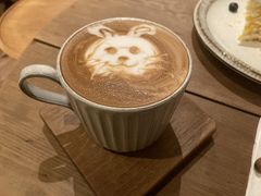 兔子焦糖拿铁-懒鱼时光馆(沙坪坝店)