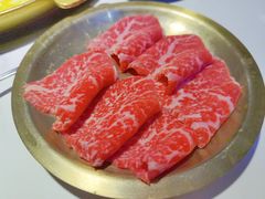 澳洲雪花三角肉-猪啊牛呀羊啊铜盘烤肉(正大广场店)