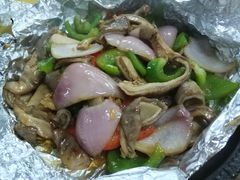 丝瓜炒猪肚-大自然美食农庄(广州南站店)