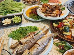 -泰白海鲜烧烤 丹东黄蚬子