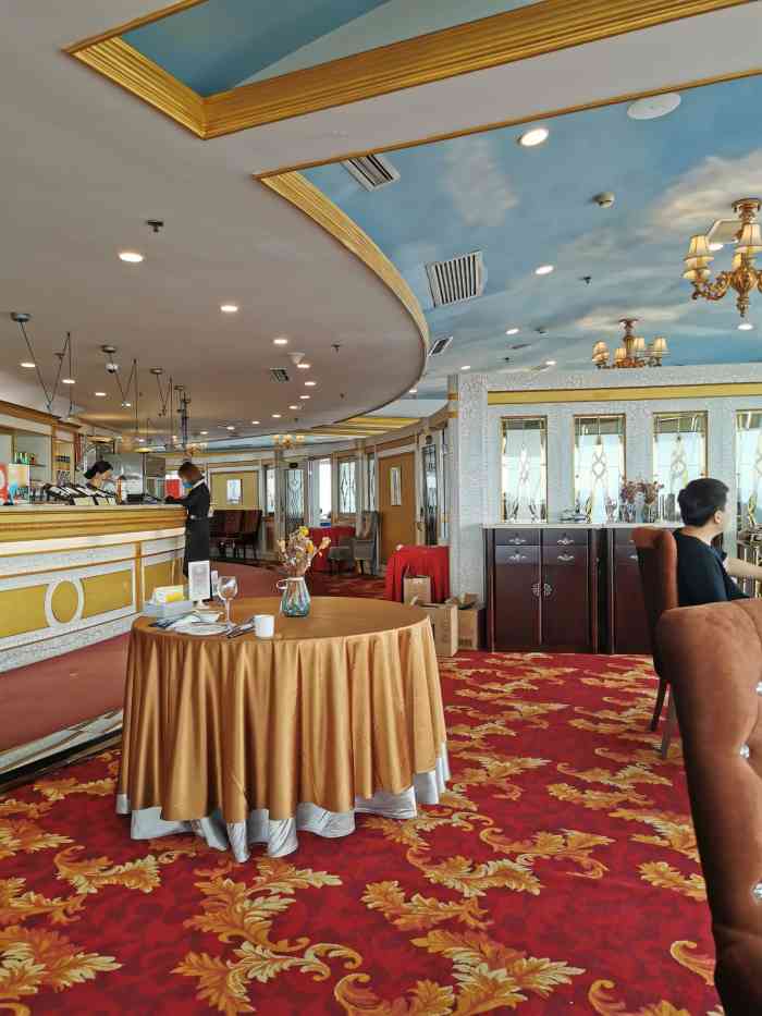 泰达中心酒店旋转餐厅-"对旋转餐厅有特殊的情节.这次过生日预订了.
