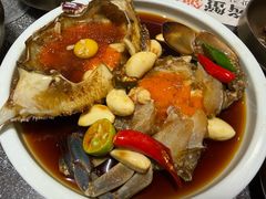 -草家酱蟹炭火烤肉店(珲春南路一店)