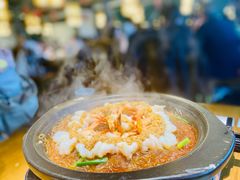 石锅生焖虾-鸡毛店·川菜(李家沱店)