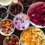 非常喜欢的自制水果捞和芋圆烧仙草推荐给大家～