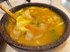 金汤虾仁豆花-付掌柜在成都·热炒砂锅集(金禾店)