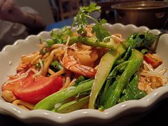 海鲜炒乌冬-大头虾越式风味餐厅(光明广场店)