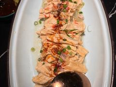 樱花虾腐竹蒸节瓜-粤·向群饭店(二沙岛店)