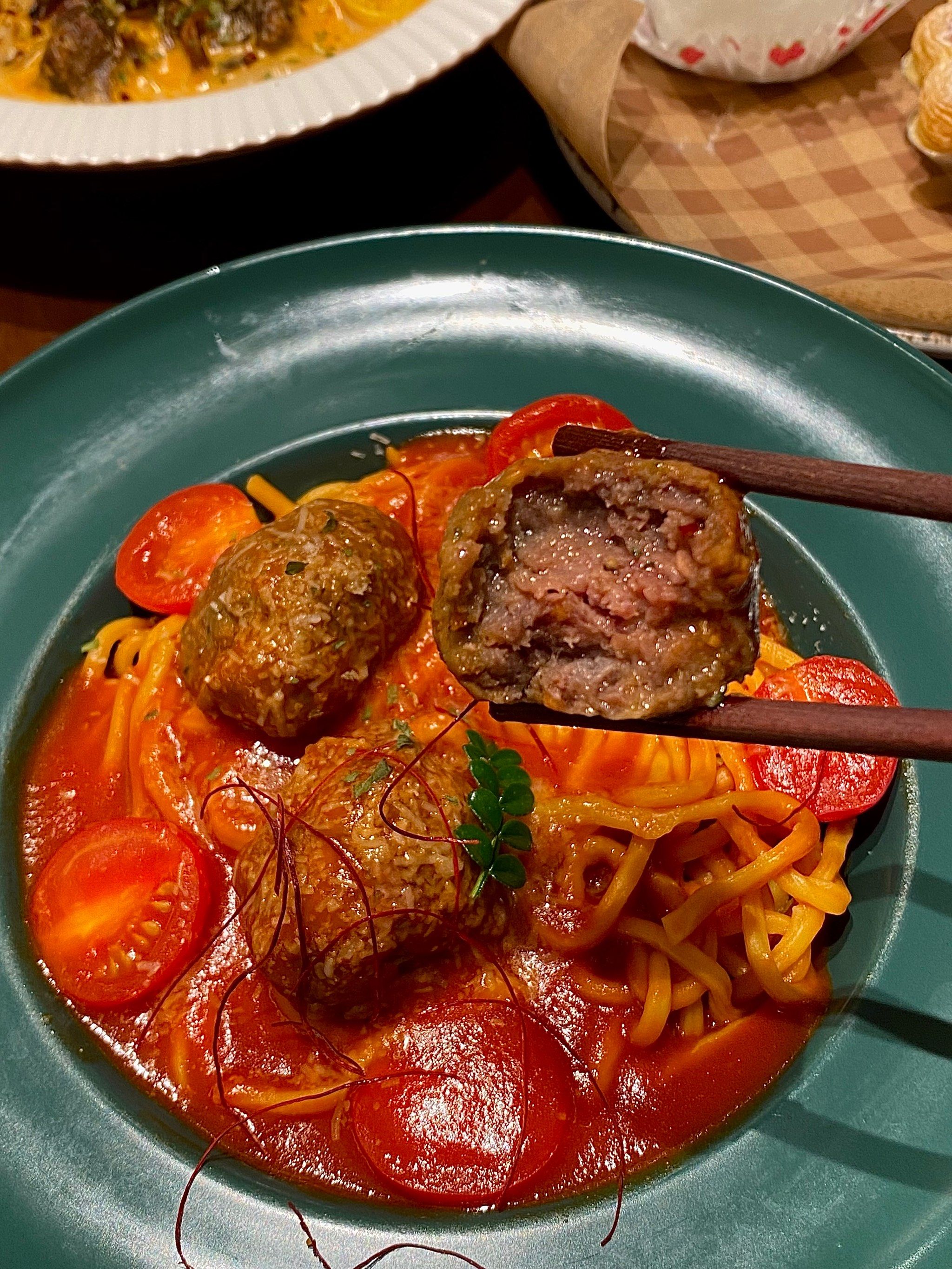 家住意大利肉丸意面好好吃啊91