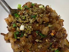 坛香豆角炒牛蹄筋-耕渔小院·湖南鱼鲜(望城店)
