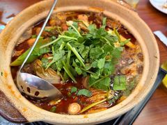 臭豆腐肥肠鸡煲-谢记上海大排档(长寿路店)