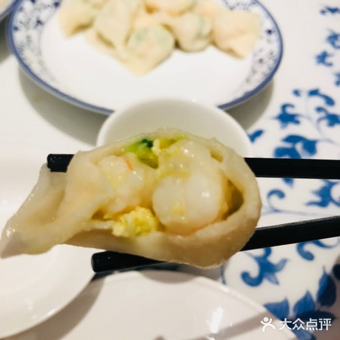 东方饺子王(奋斗副食店)黄瓜鲜虾图片