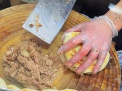 肉夹馍很诱人-樊记腊汁肉(竹笆市总店)