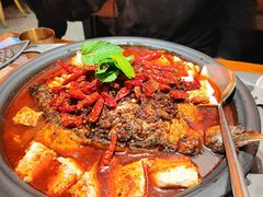 -探鱼·鲜青椒爽麻烤鱼(苏宁广场店)