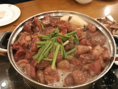 带皮驴肉小锅-乡村驴肉馆羊蝎子