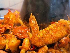 鸡肉锅-超越炭火牛蛙火锅鸡(河东店)