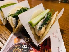 凤尾鱼酸黄瓜配饺子皮-BOR Eatery(安福路店)